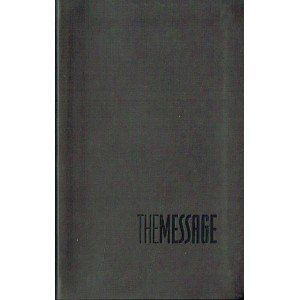 The Message Grey Flexicover by Eugene Peterson